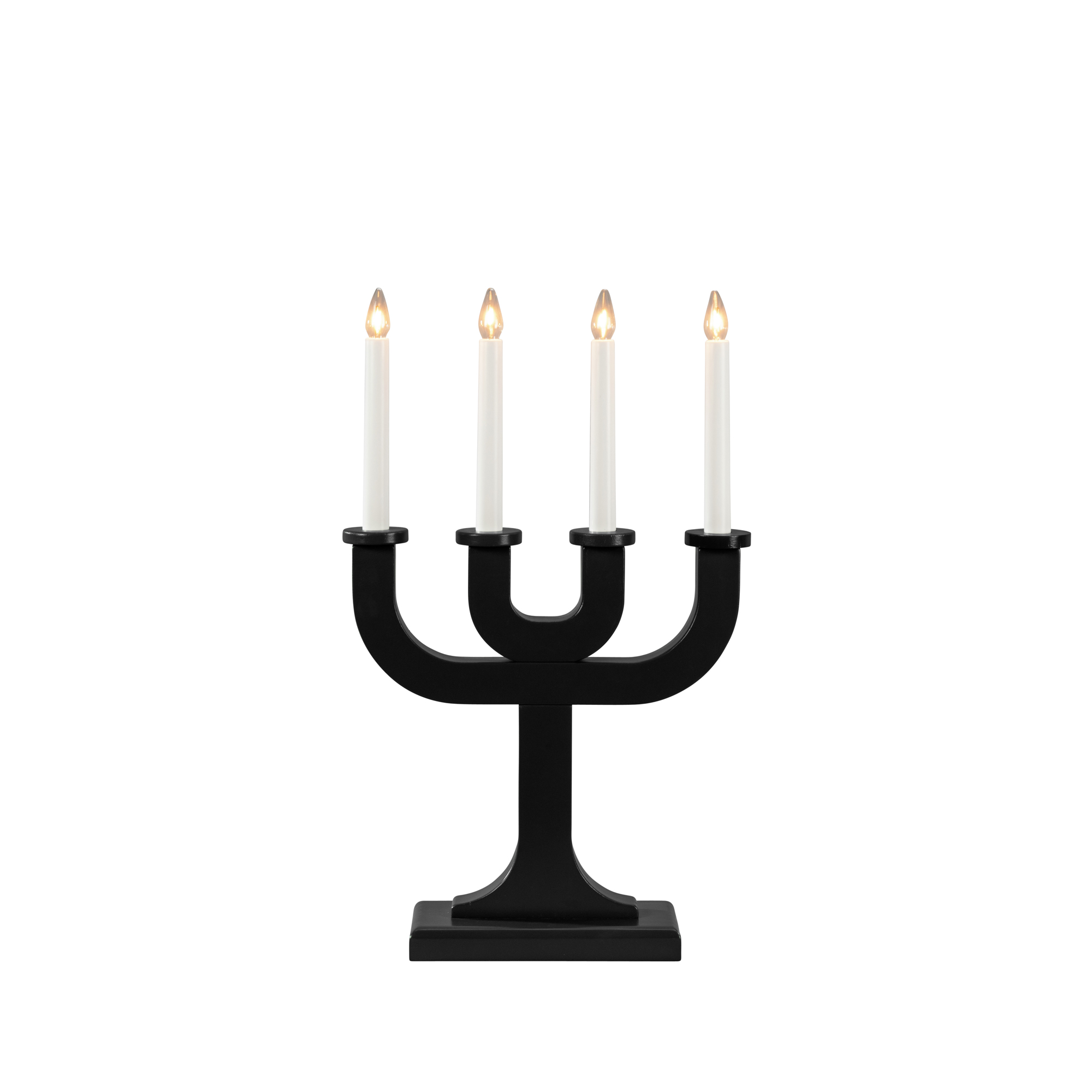 Adventsljusstake Gnosjö Konstsmide 3544 Elljusstake Trä 5 Ljus