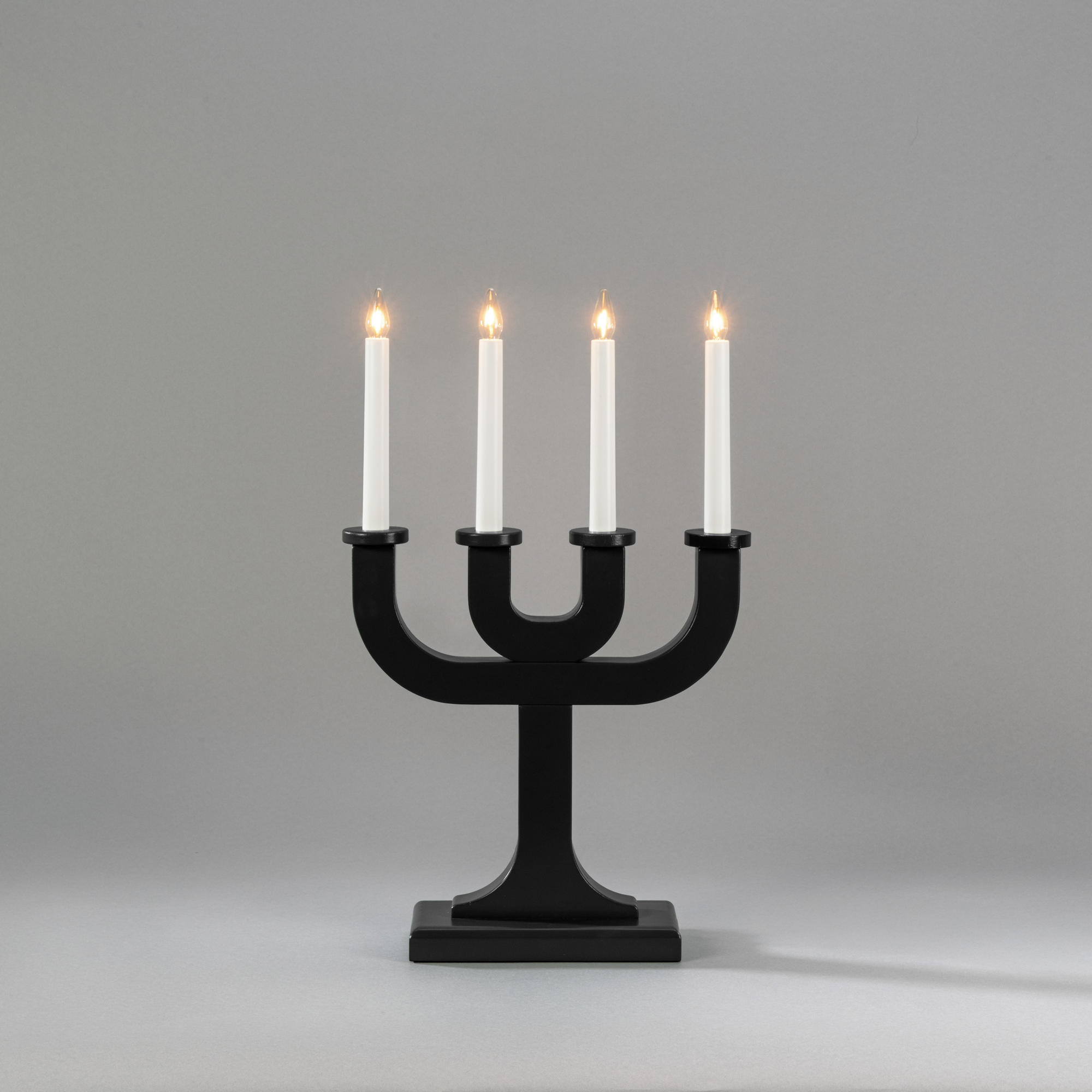 Adventsljusstake Gnosjö Konstsmide 3544 Elljusstake Trä 5 Ljus