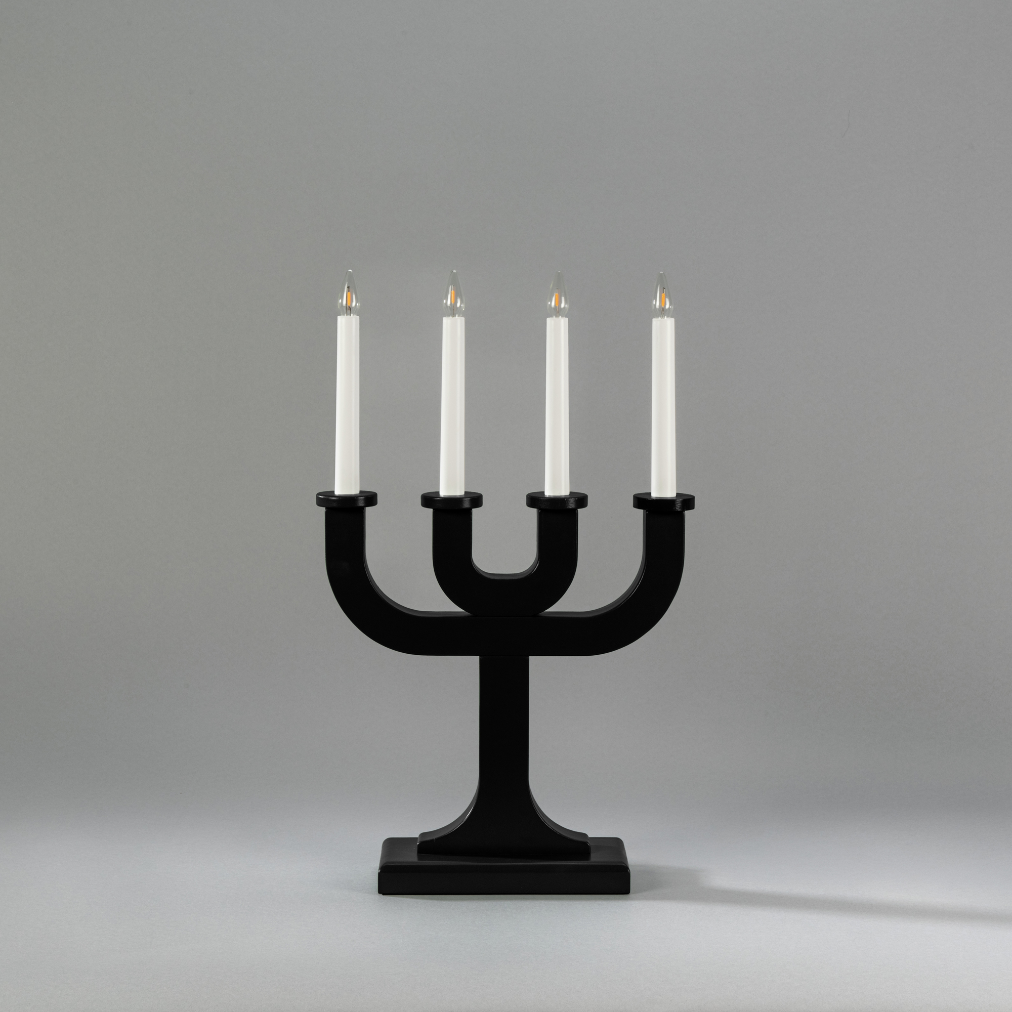 Adventsljusstake Gnosjö Konstsmide 3544 Elljusstake Trä 5 Ljus