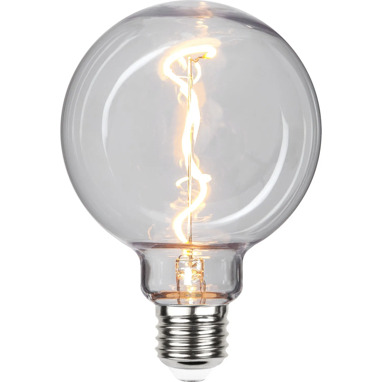 LED-lampa Star Trading E27 G95 Outdoor Lighting PC Cover Filament 2200K