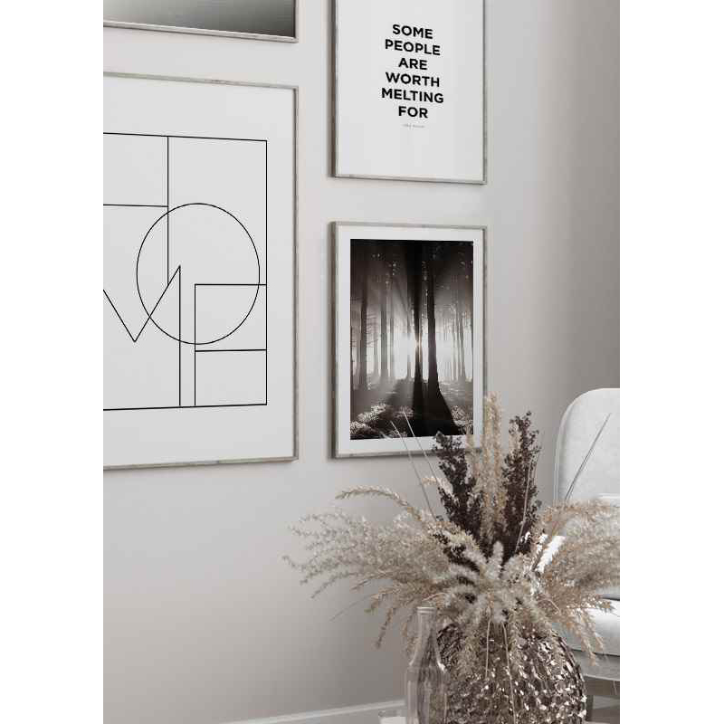 Poster Gallerix Misty Autumn Morning