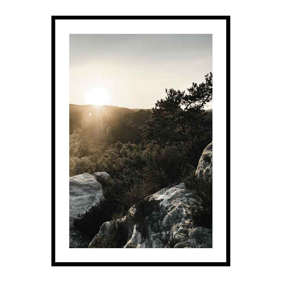 Poster Gallerix Sunrise In Switzerland No1