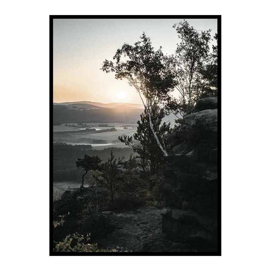 Poster Gallerix Sunrise In Switzerland No2