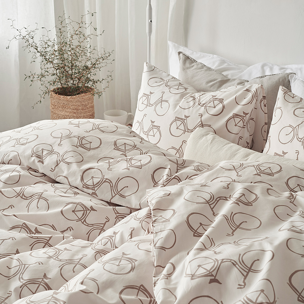 Påslakanset Borganäs of Sweden Cykel Enkelsäng