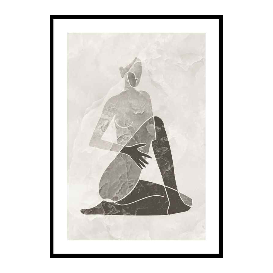 Poster Gallerix Marble Figure No3