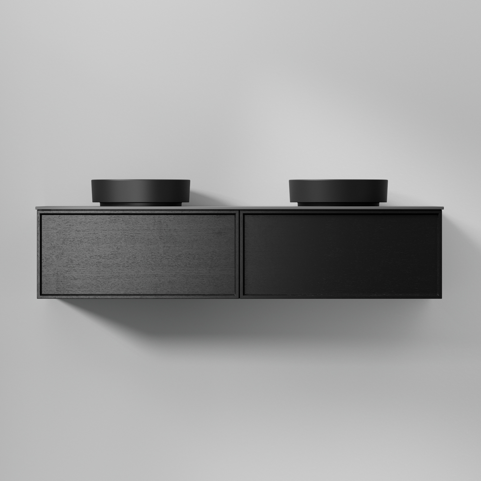 Tvättställsskåp INR Air Wood 1600 Dubbel