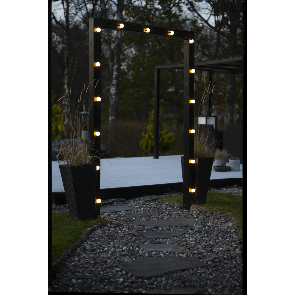Ljusslinga Gnojsö Konstsmide Startset 20st LED-opallampor Varmvit Utomhus