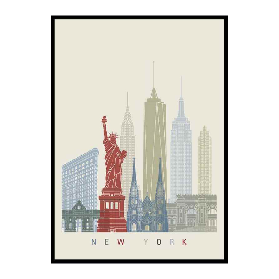 Poster Gallerix New York Landmarks
