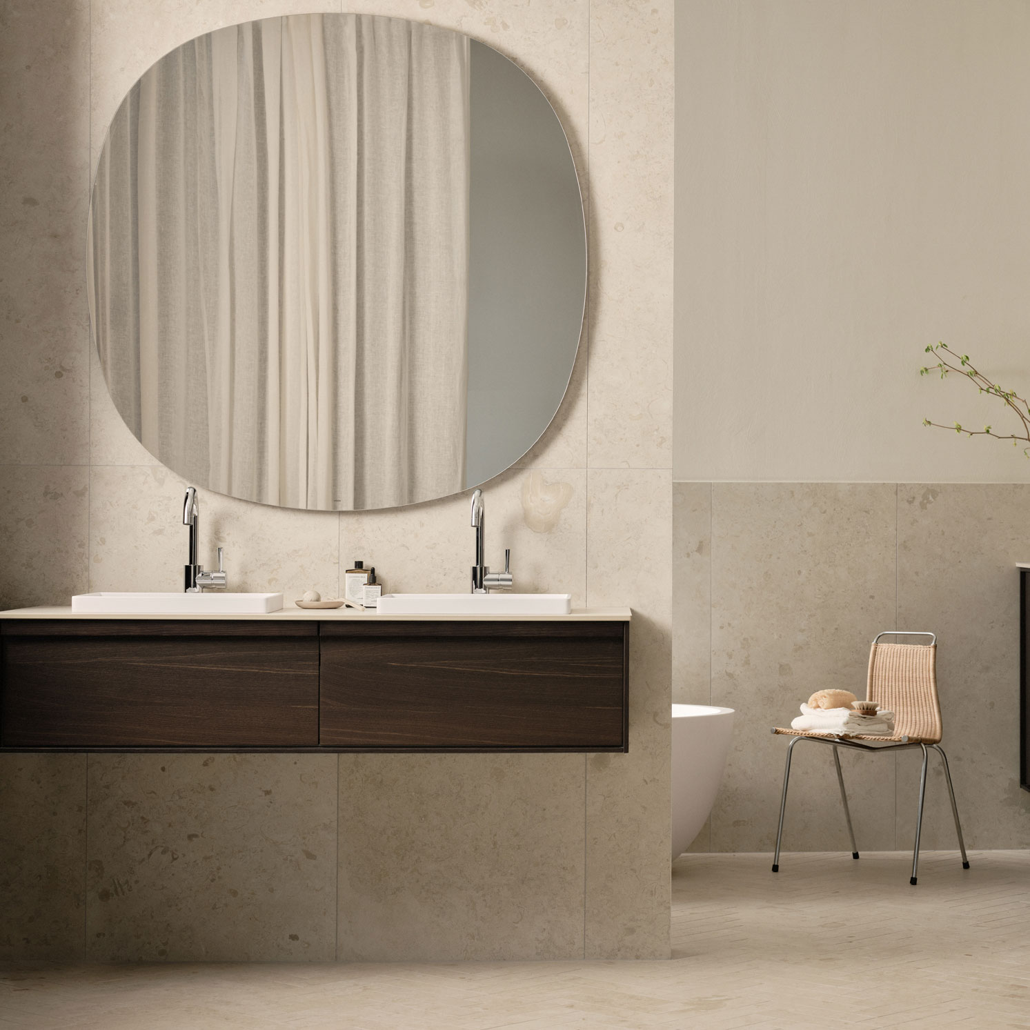 Klinker Bricmate J1515 Norrvange Ivory Brushed 15x15 cm