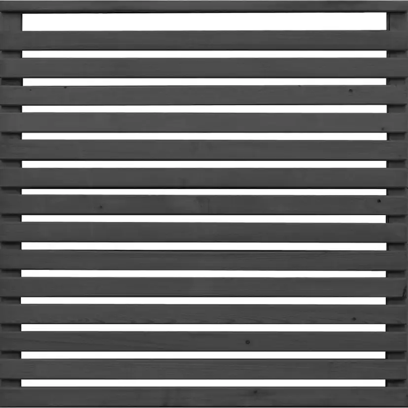 Skärm Jabo Horizont 5, 79x89 cm Svart - 37110