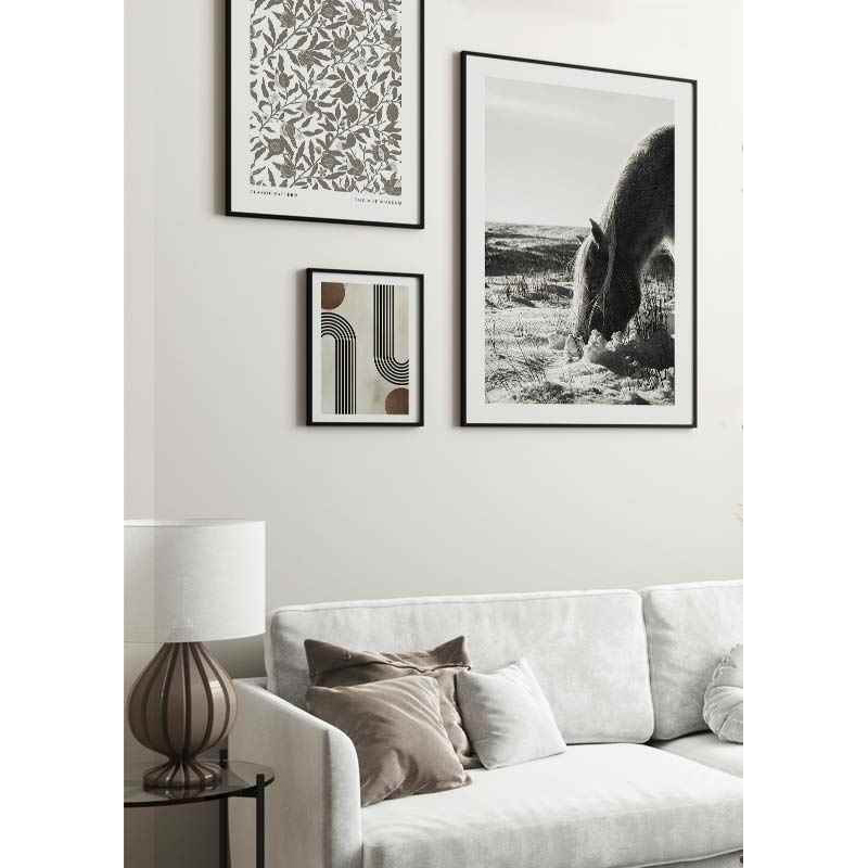 Poster Gallerix Winter Horse