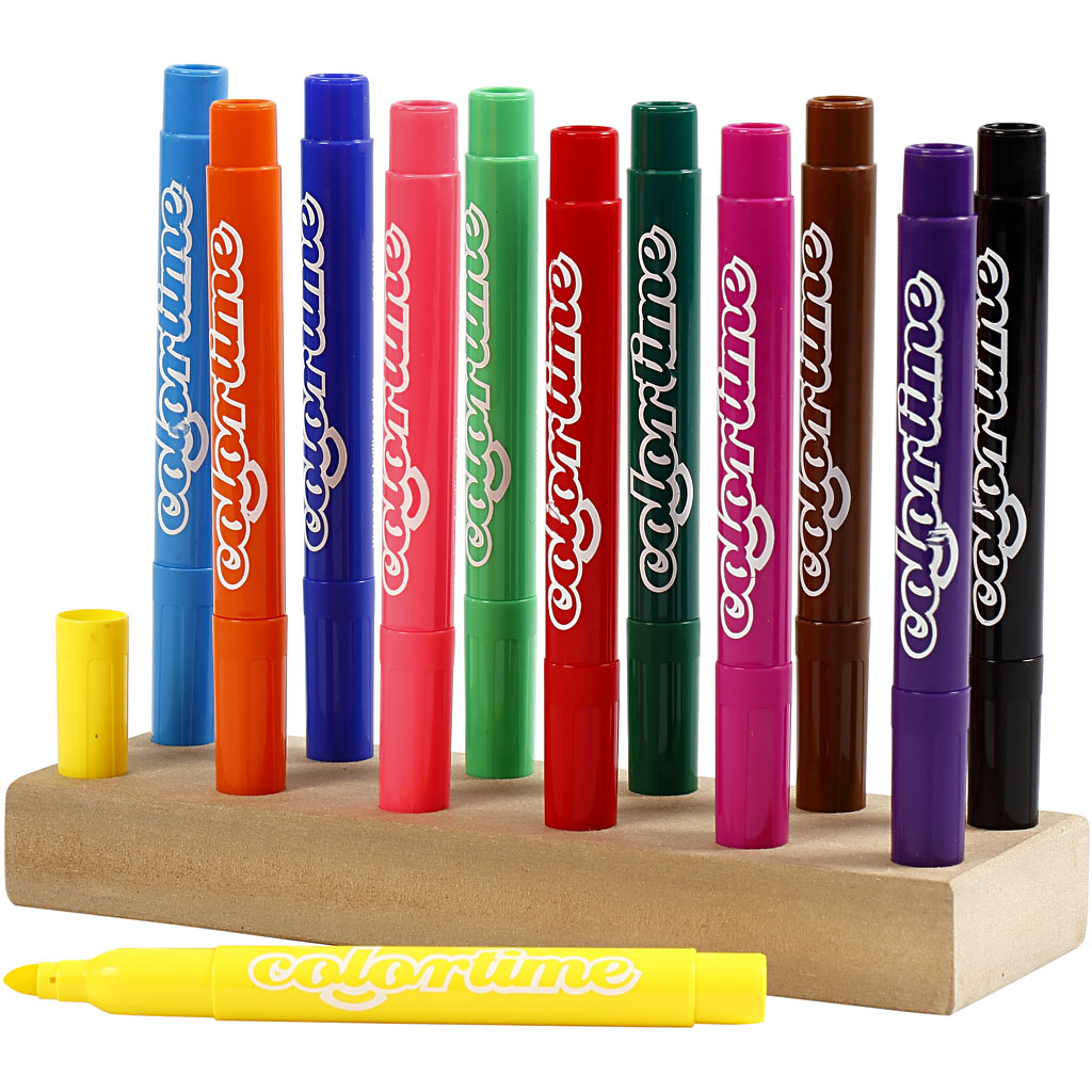 Tuschpennor Creativ Company Colortime Spets 5 mm 1 Förp