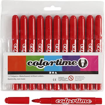 Tuschpennor Creativ Company Colortime Spets 5 mm 1 Förp