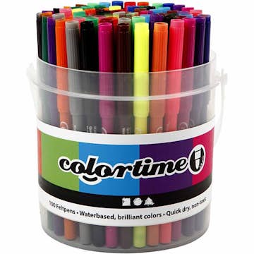 Tuschpennor Creativ Company Colortime Spets 2 mm