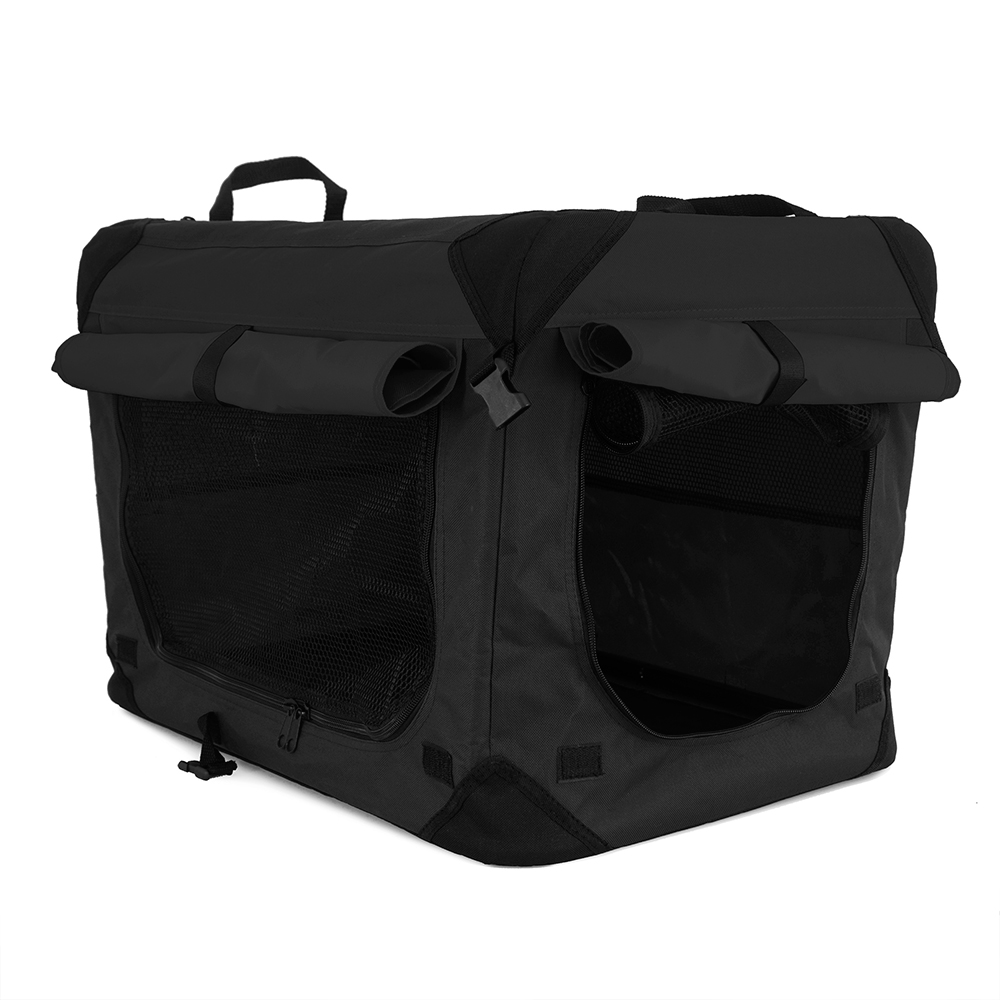 Canvasbur Dogman Milou 81,5x58,5x58,5 cm, XL, Svart