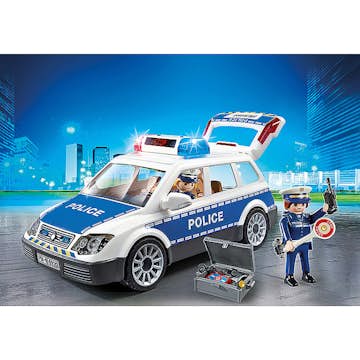 Polisbil Playmobil Med Figurer