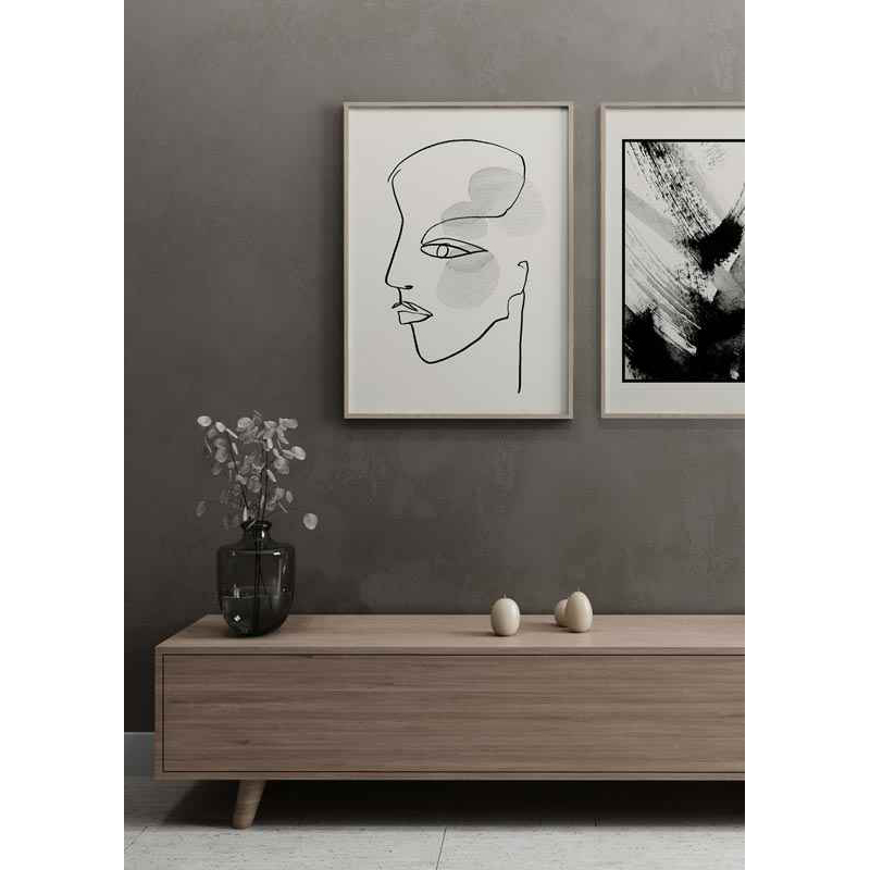 Poster Gallerix Surreal Face