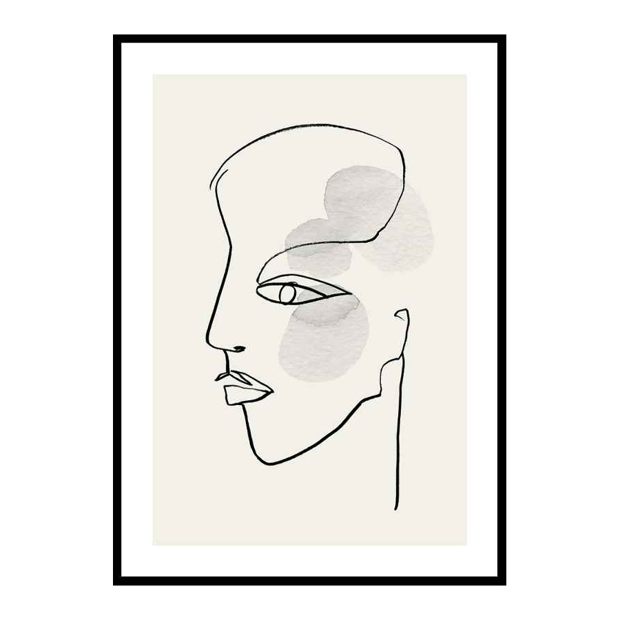 Poster Gallerix Surreal Face