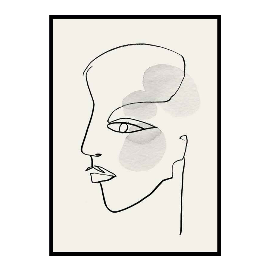 Poster Gallerix Surreal Face