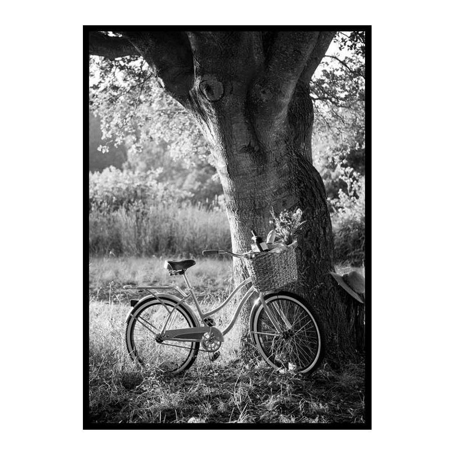Poster Gallerix Bicycle With Picknick Basket