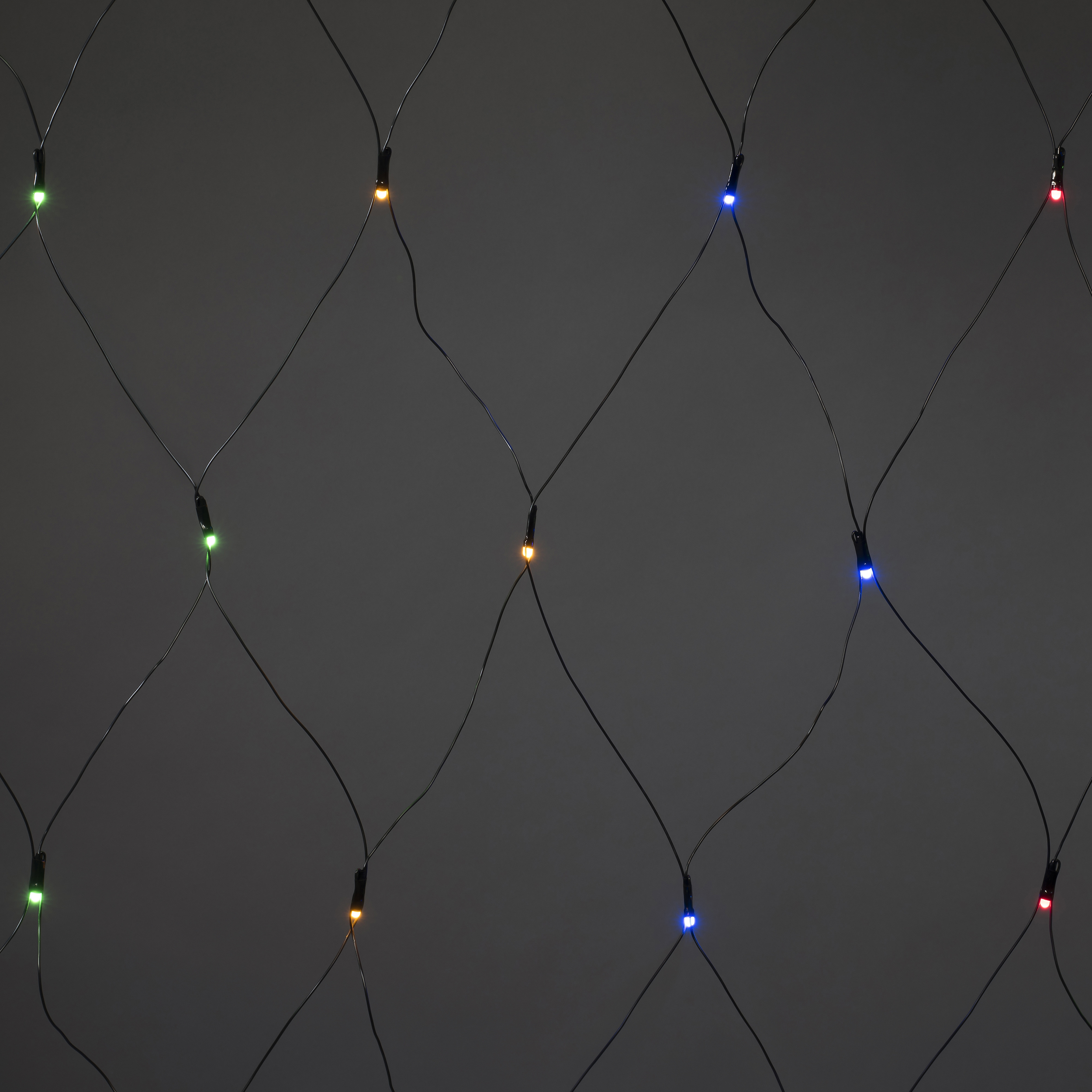 Ljusnät Gnosjö Konstsmide LED Frostad 32L FlerfärgadFrostad