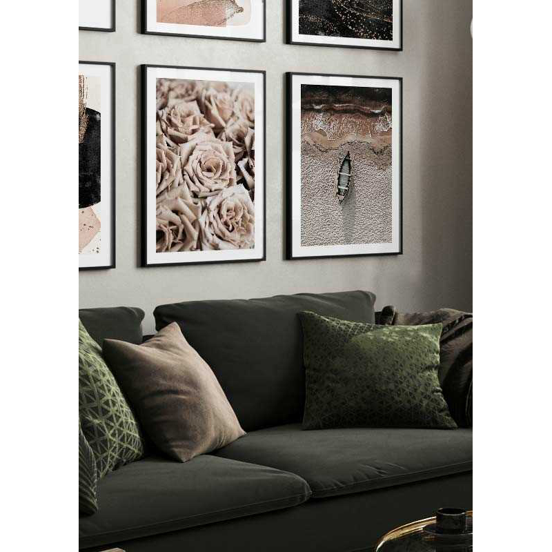 Poster Gallerix Boat On Beach