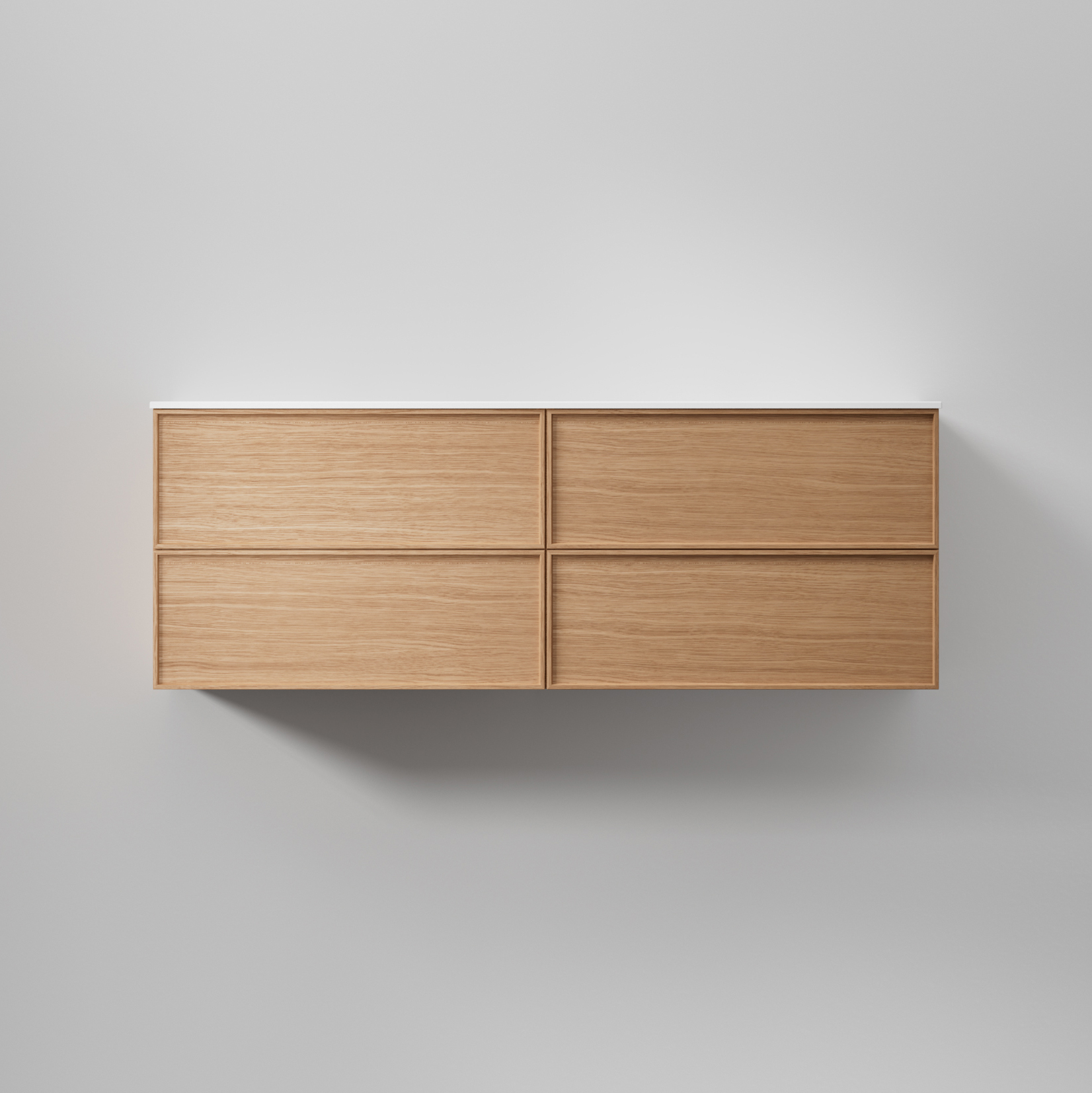 Tvättställsskåp INR Core Sense med 4 Lådor