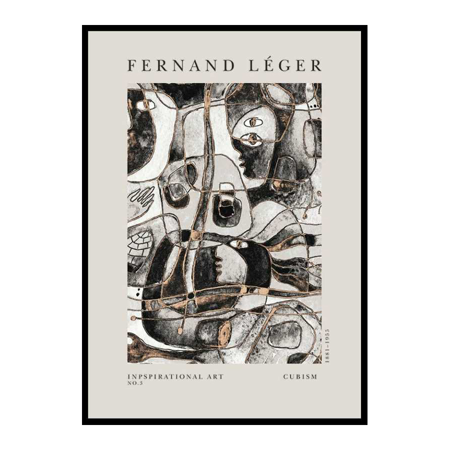 Poster Gallerix Fernand Leger No3