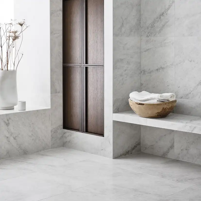 Klinker Bricmate M612 Glanshammar White Honed 60x120 cm