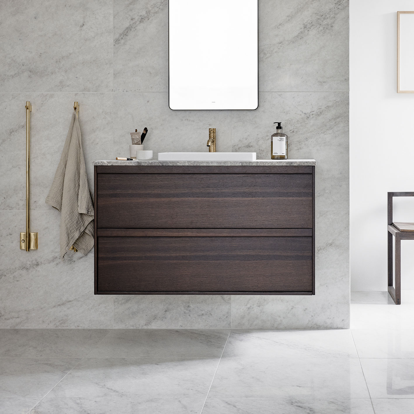 Klinker Bricmate M33 Glanshammar White Matt 30x30 cm