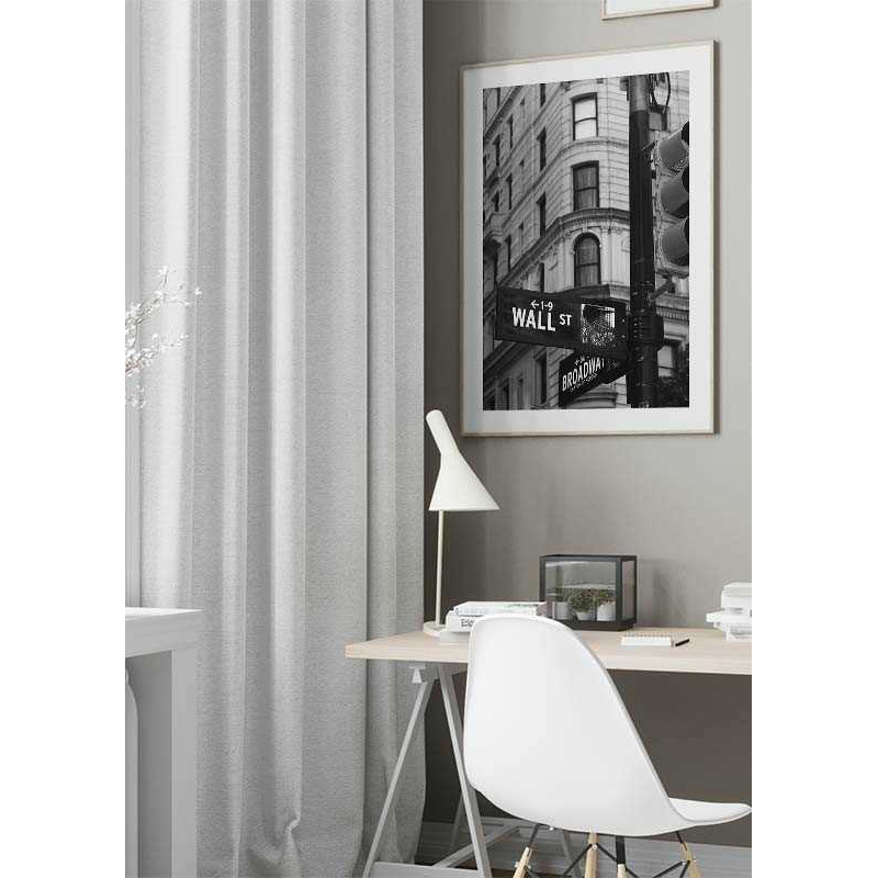 Poster Gallerix Wall Street Sign