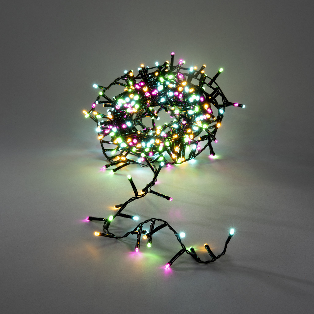 Ljusslinga Gnojö Konstsmide Candy Cluster 400st LED-lampor 30V/IP44