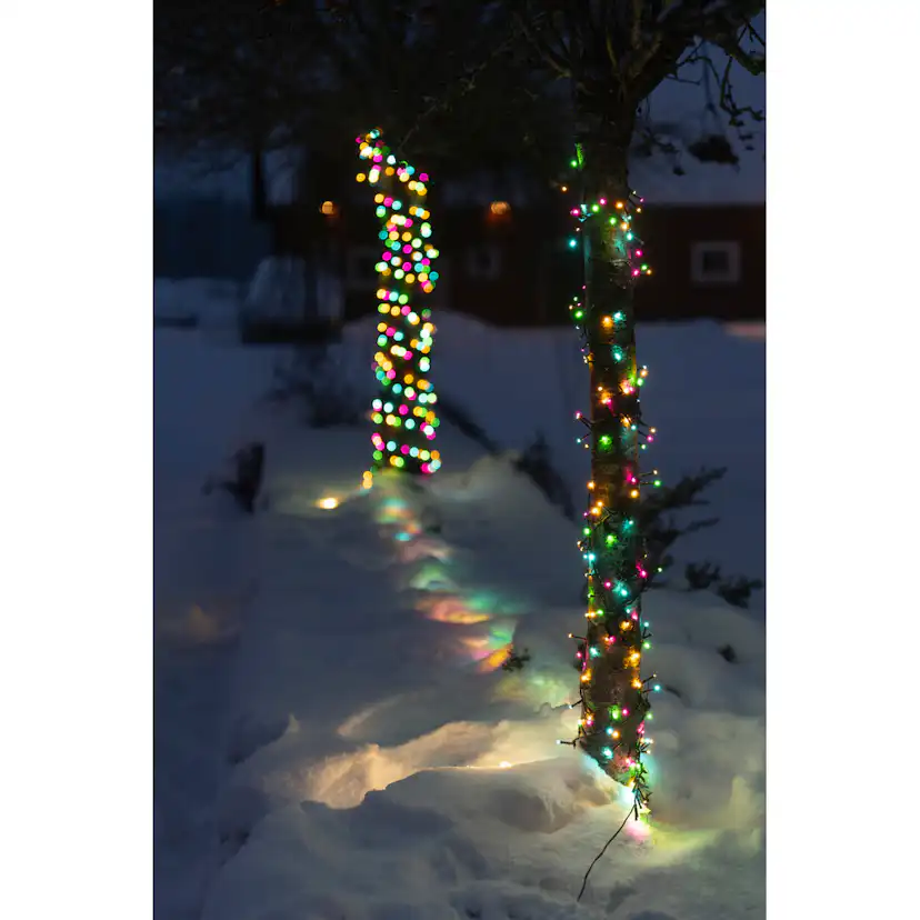 Ljusslinga Gnojö Konstsmide Candy Cluster 600st LED-lampor 30V/IP44