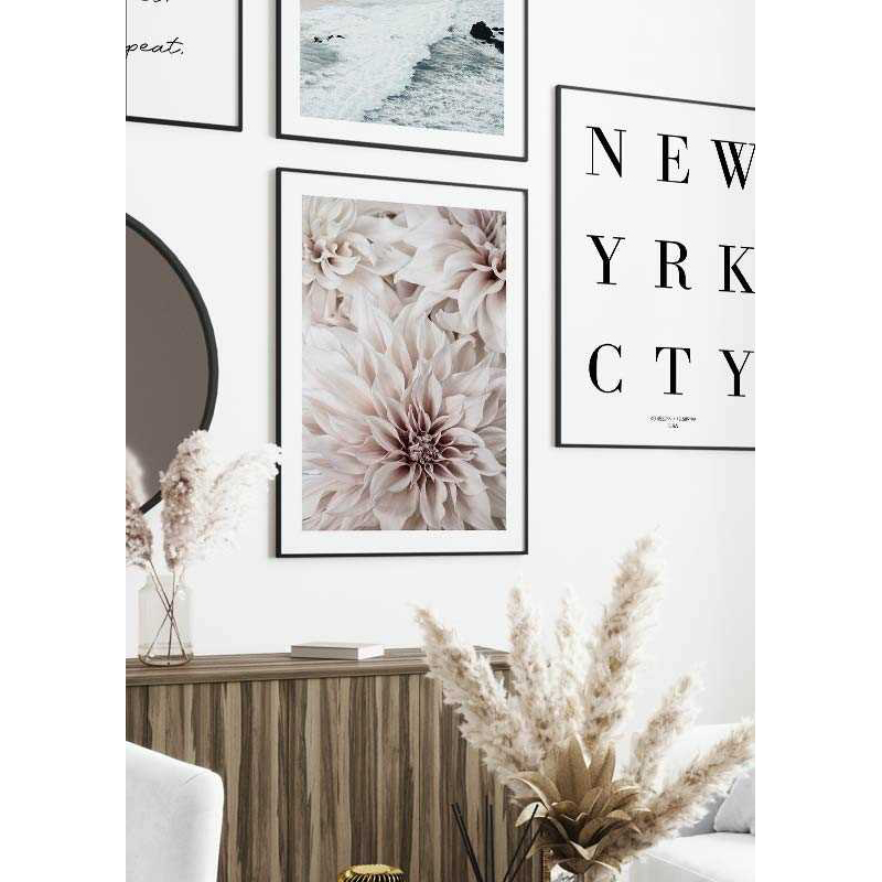 Poster Gallerix Pink Shaded Flowers