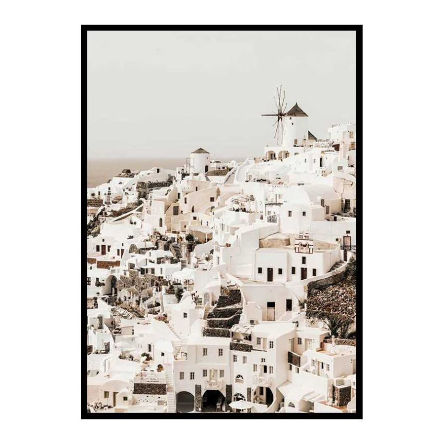 Poster Gallerix Oia Village Santorini