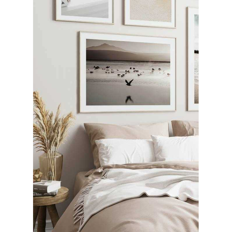 Poster Gallerix Birds In Nature Water