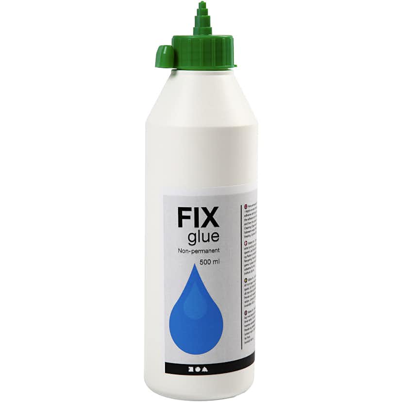 Icke-Permanent Creativ Company Lim Fix Glue 500 ml/1 Flaska