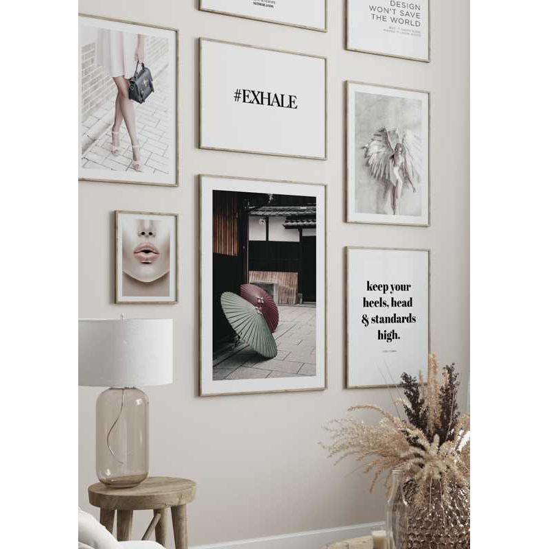 Poster Gallerix Umbrellas In Kyoto