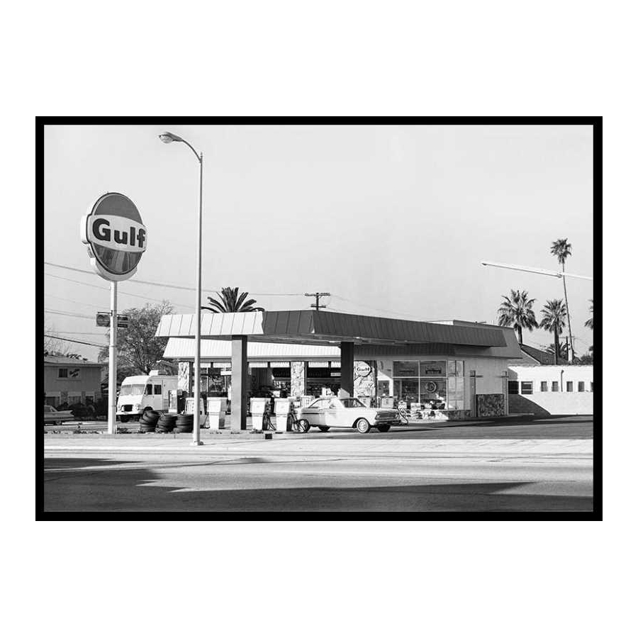 Poster Gallerix Vintage Petrol Station