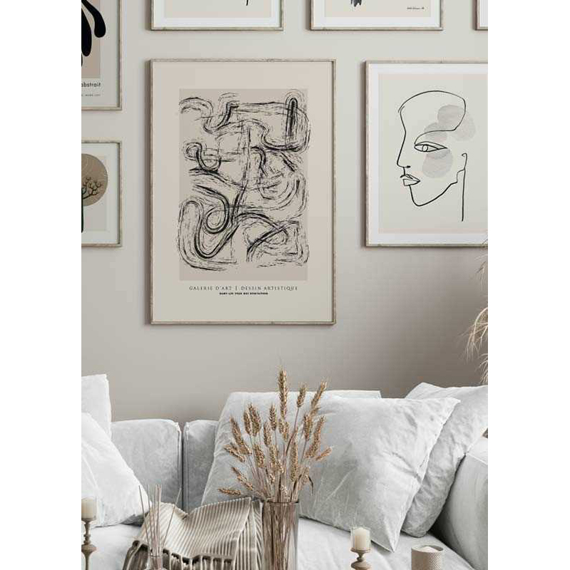 Poster Gallerix Dessin Artistique No4