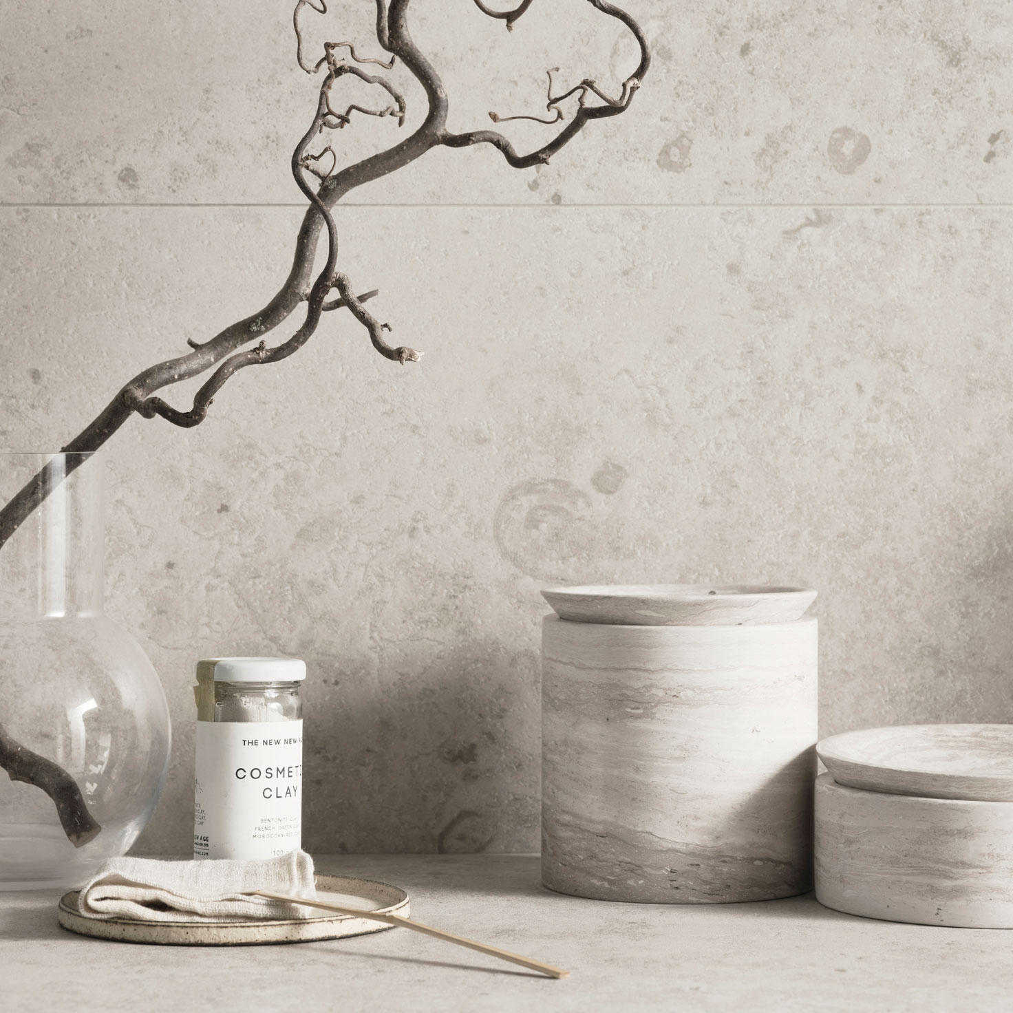 Klinker Bricmate J1515 J Jura Select Ivory Honed 15x15 cm