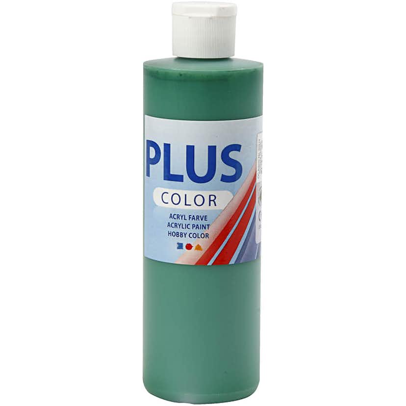Hobbyfärg Creativ Company Plus Color 250 ml/1 Flaska Brilliant Green