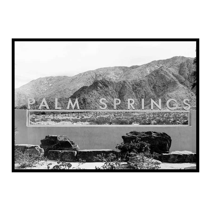 Poster Gallerix Palm Springs Sign
