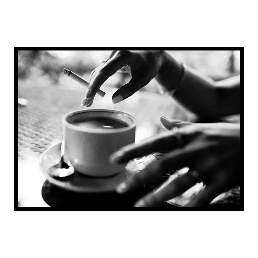 Poster Gallerix Coffee And Cigarette