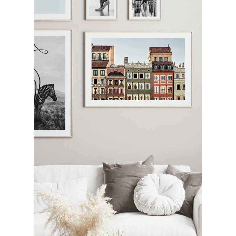 Poster Gallerix Town Houses In Warsaw