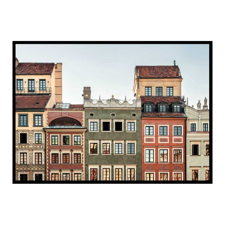 Poster Gallerix Town Houses In Warsaw