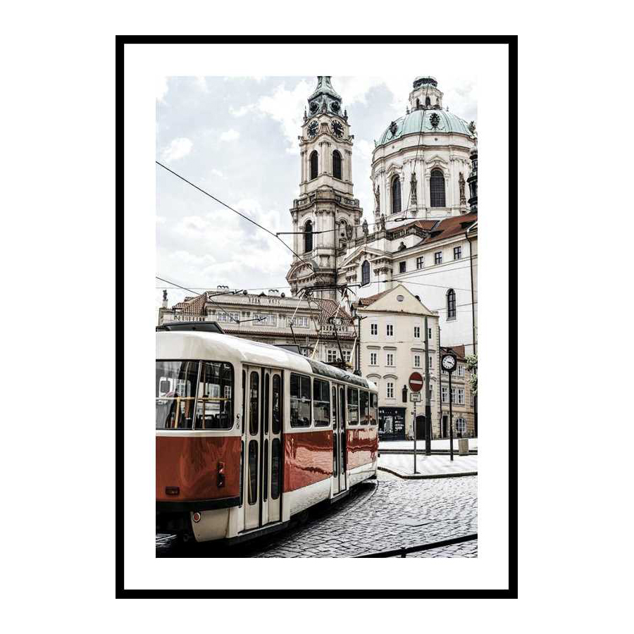 Poster Gallerix Tram In Mala Strana