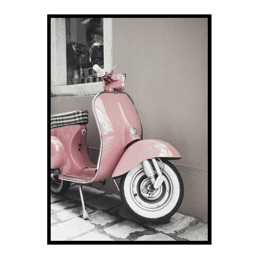 Poster Gallerix Pink Old Vespa