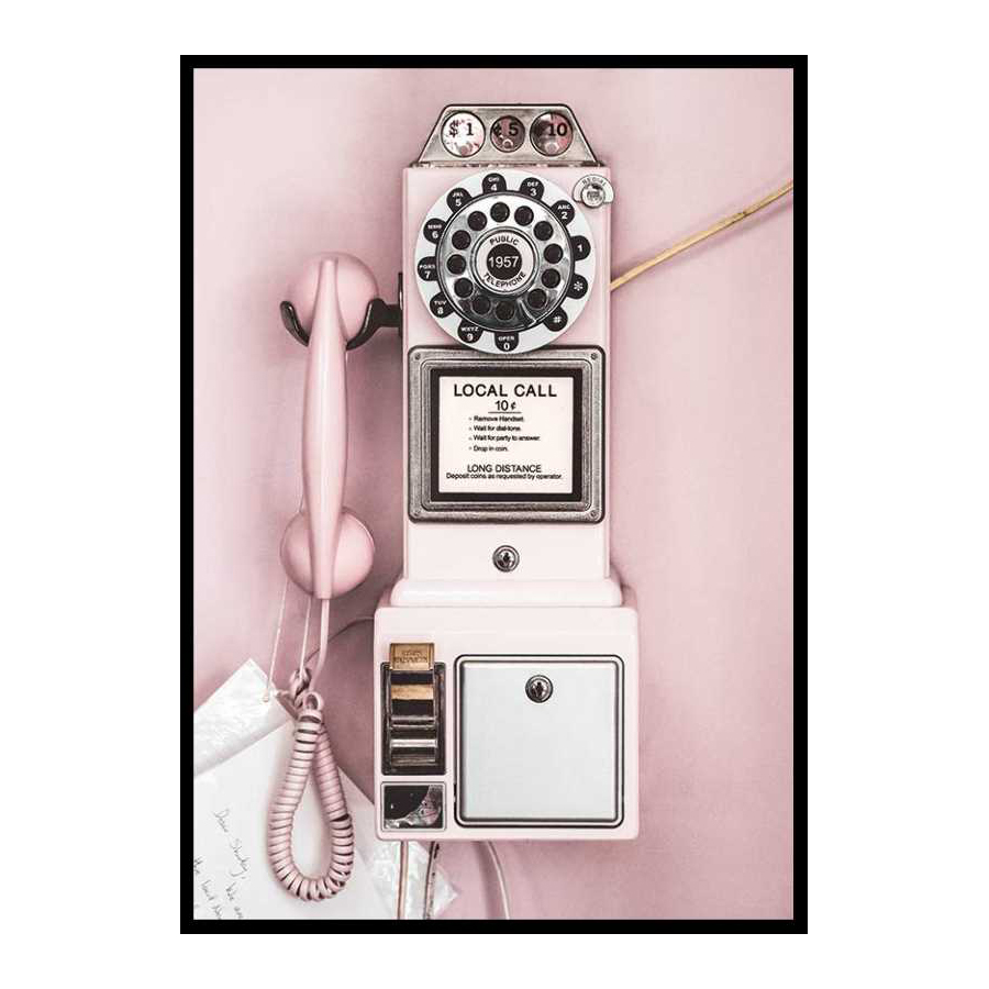 Poster Gallerix Vintage Pay Phone