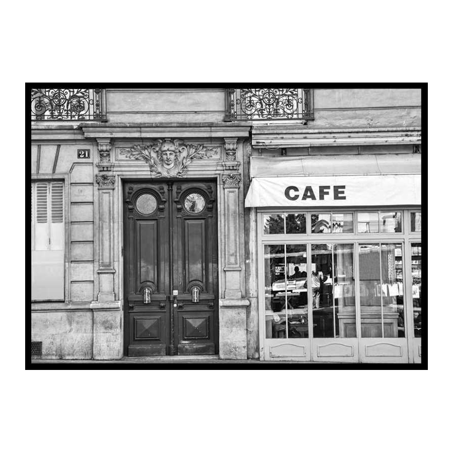 Poster Gallerix Cafe In Paris